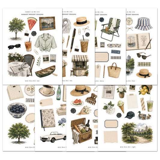 Summer in the City | Mini Decorative Kit