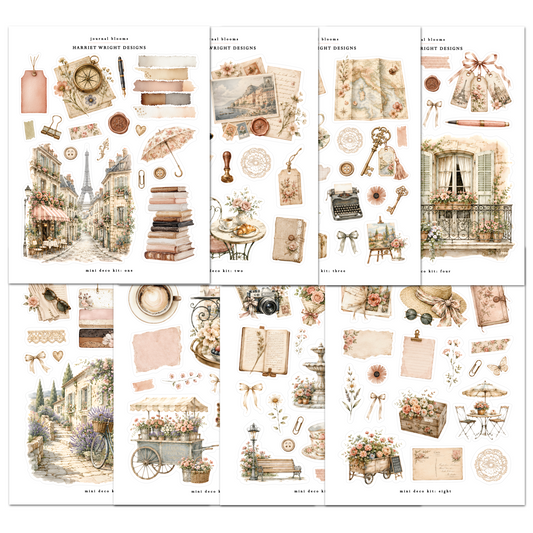 Journal Bloom | Mini Decorative Kit