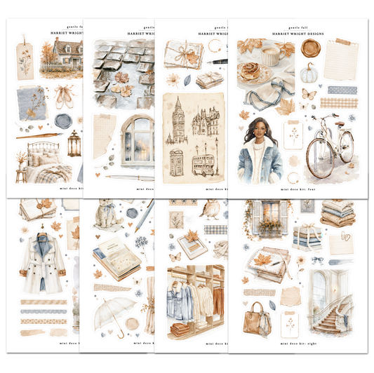 Gentle Fall | Mini Decorative Kit