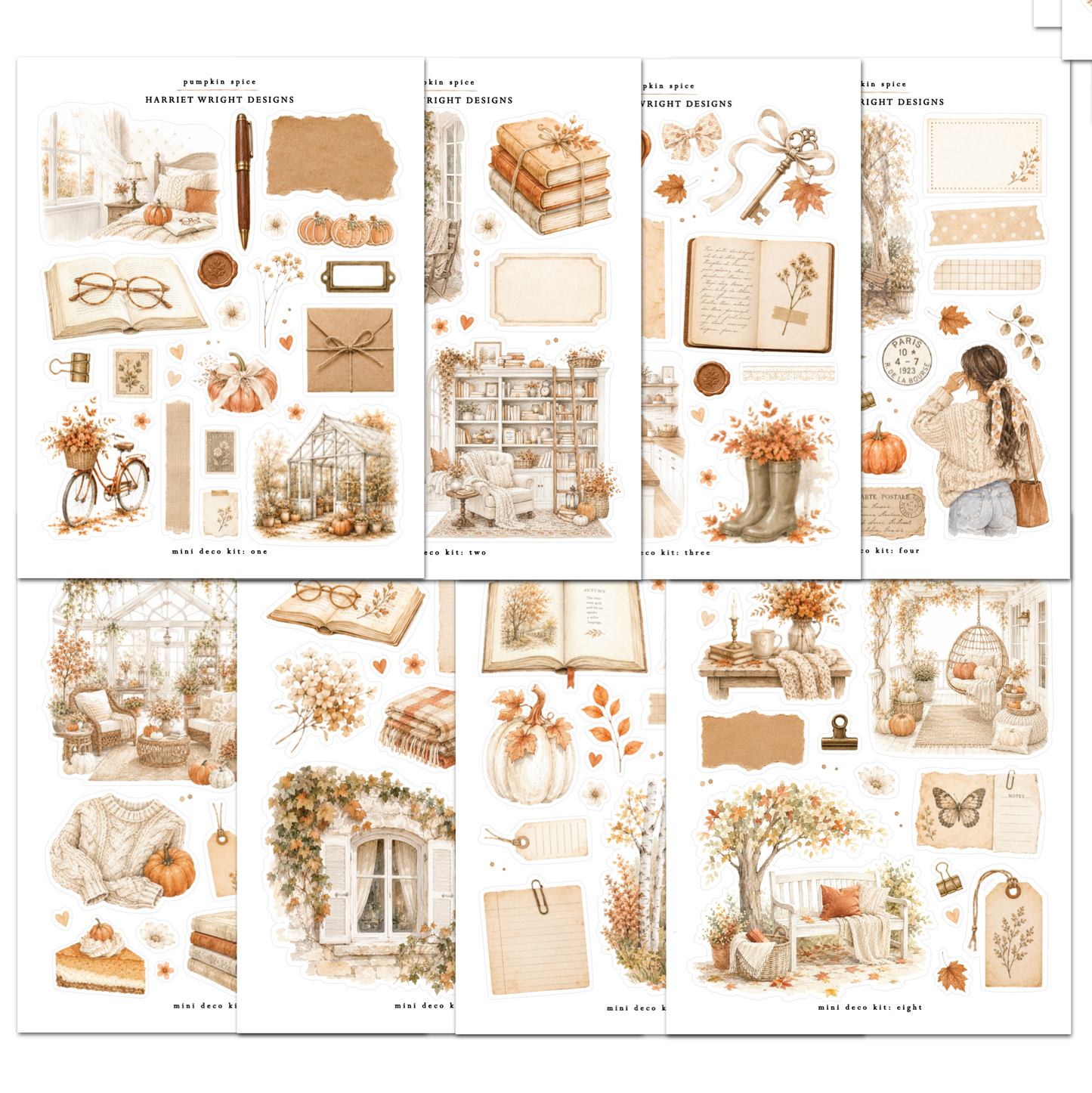 Pumpkin Spice | Mini Decorative Kit