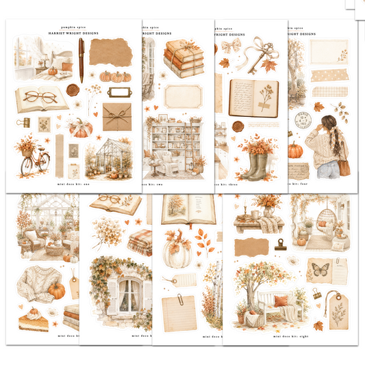 Pumpkin Spice | Mini Decorative Kit