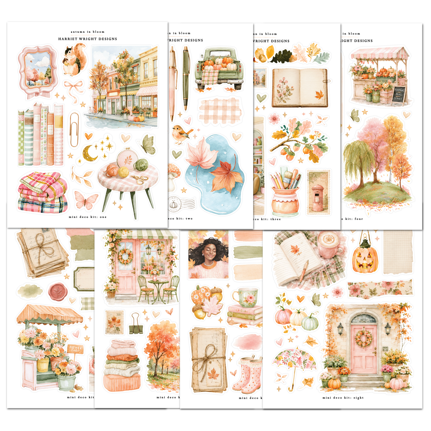Autumn in Bloom | Mini Decorative Kit