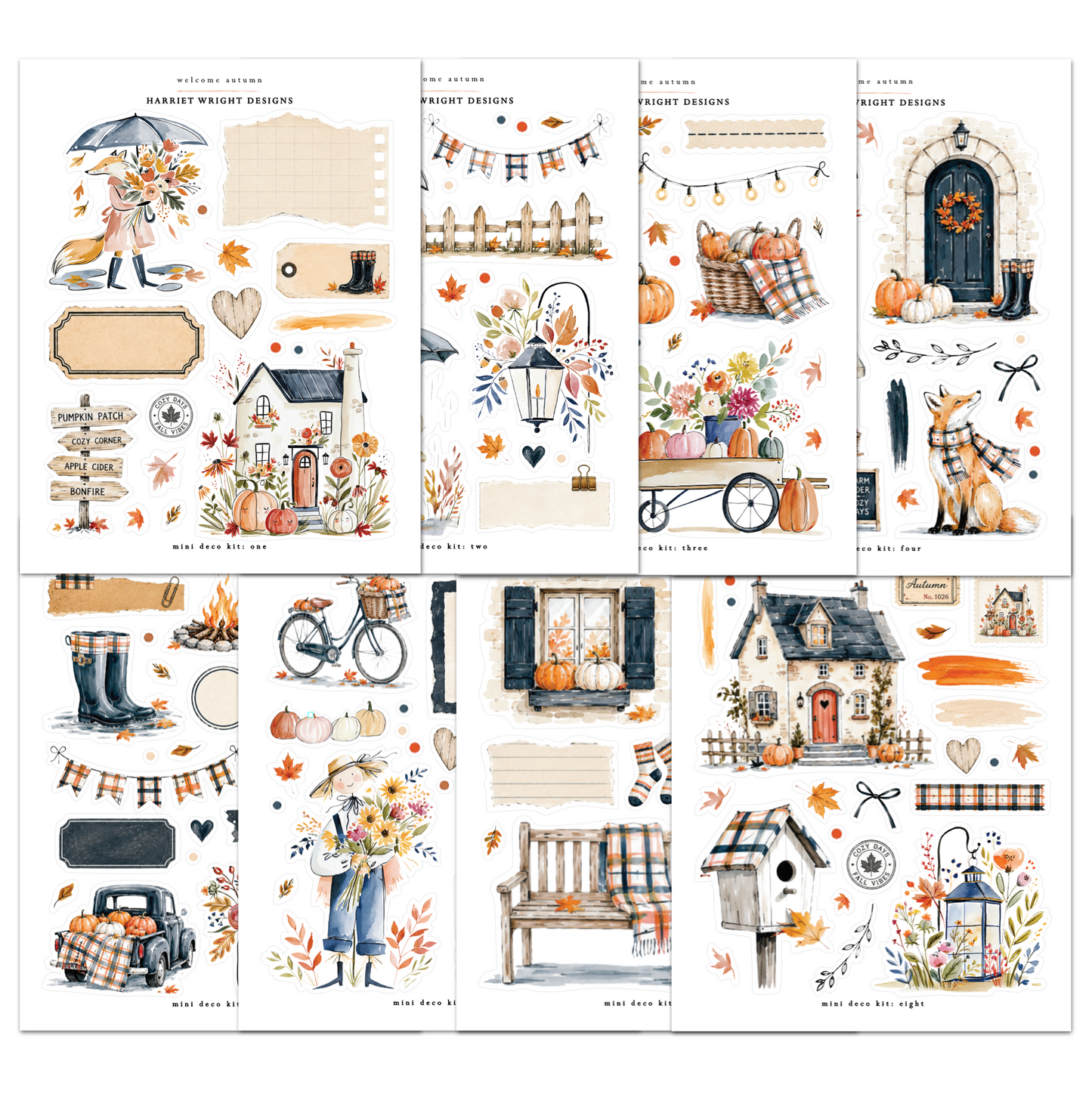 Welcome Autumn | Mini Decorative Kit
