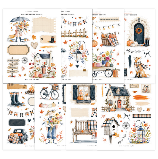 Welcome Autumn | Mini Decorative Kit