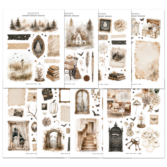 Haunted House | Mini Decorative Kit