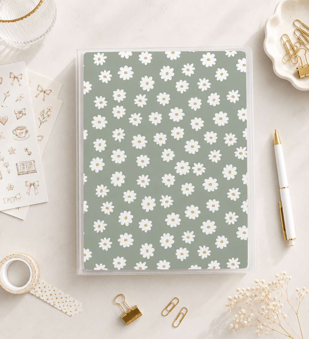 Green Daisy || Sticker Album