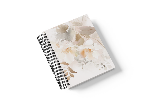 Neutral Floral || A5 Daily Planner