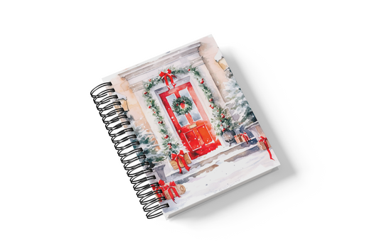 Christmas Door || Notebook (Lined/Dot/Grid)