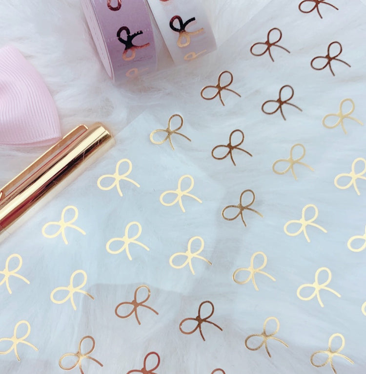 Foiled Bow Acetate