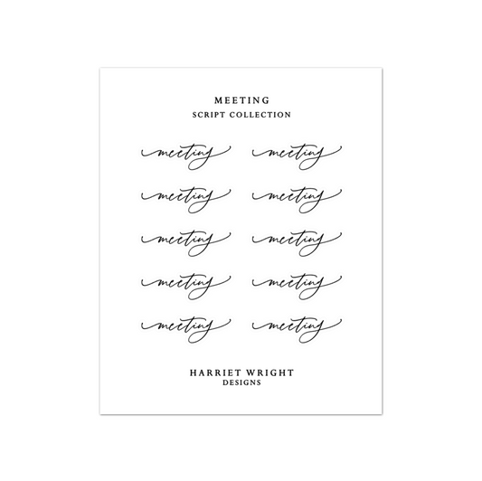 Meeting || Script Collection