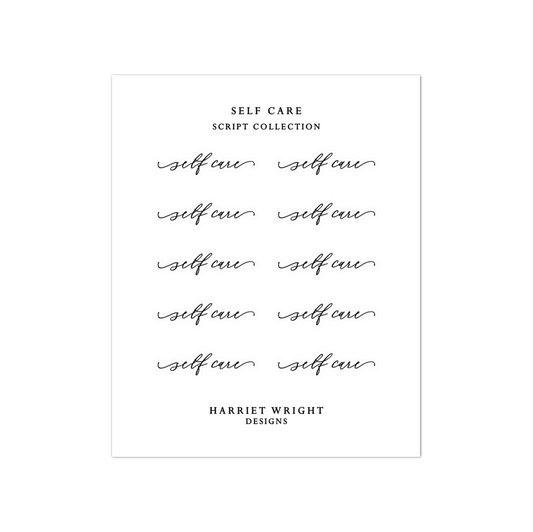 Self Care || Script Collection