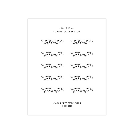 Takeout || Script Collection