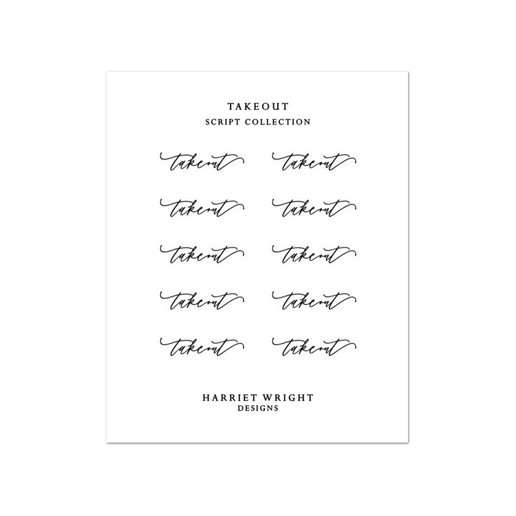Takeout || Script Collection