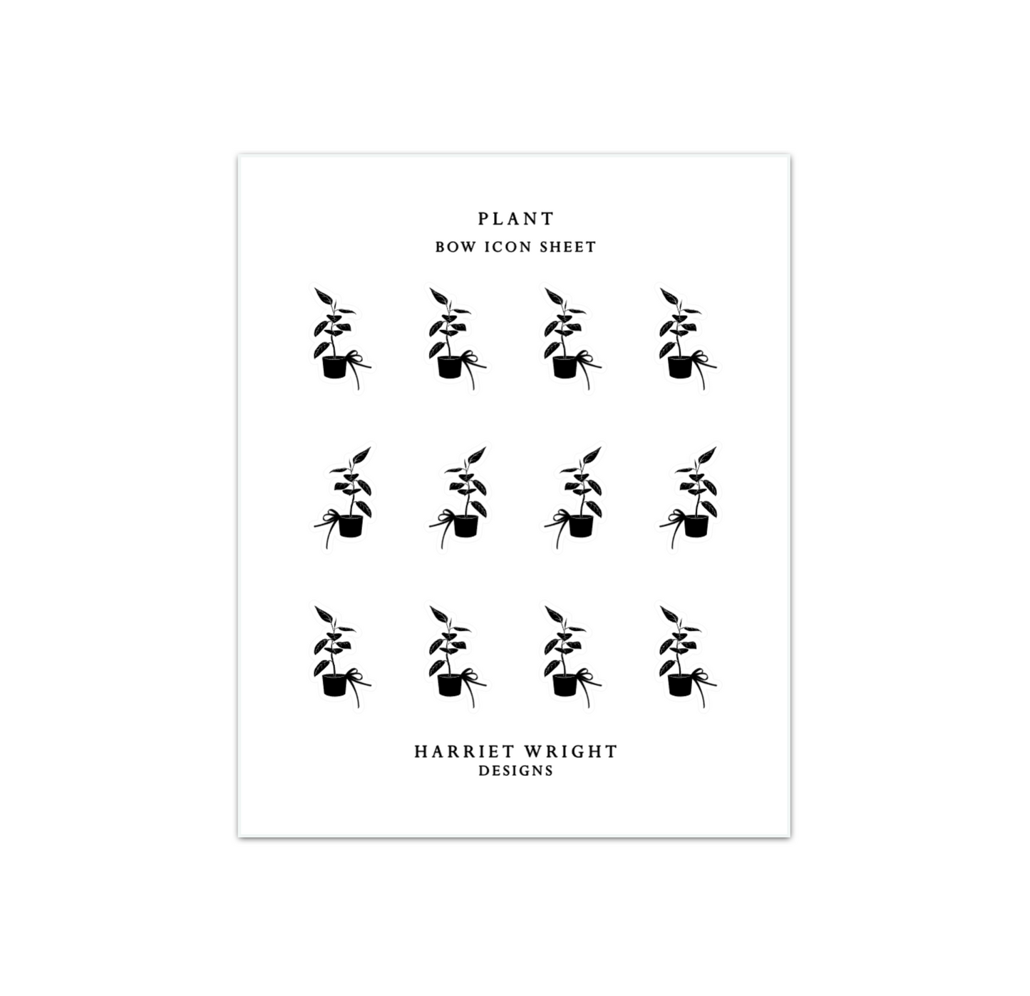 Plant || Bow Icon Collection