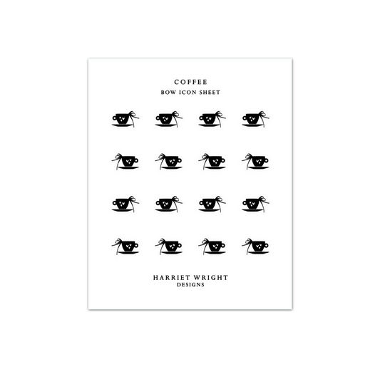 Coffee || Bow Icon Collection