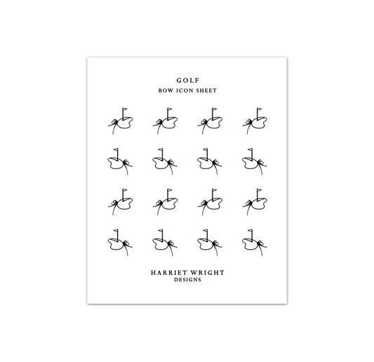 Golf || Bow Icon Collection