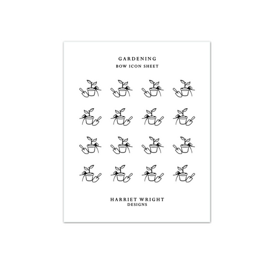 Gardening || Bow Icon Collection