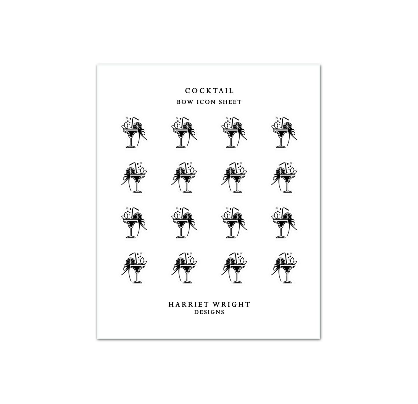 Cocktail || Bow Icon Collection