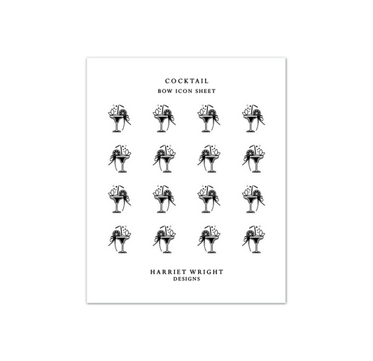 Cocktail || Bow Icon Collection