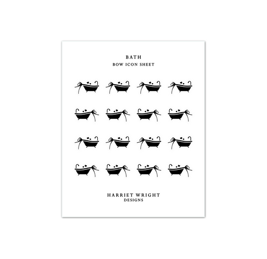 Bath || Bow Icon Collection