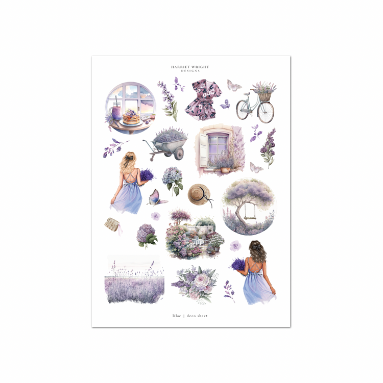 Lilac | Deco Sheet