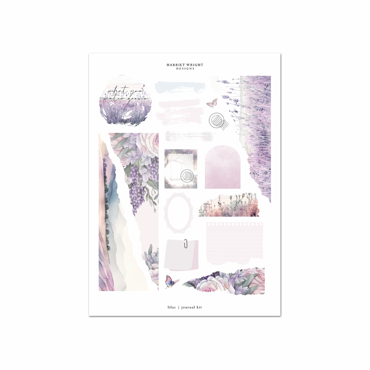 Lilac | Journal Kit